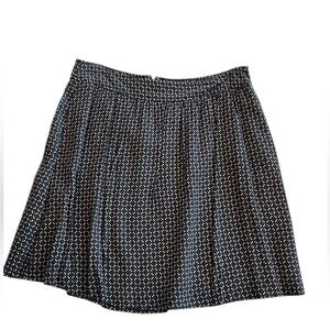 Gap Black, White and Gray Great Fall Transitional Skirt Size 6